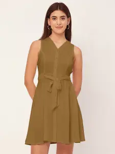 Moomaya Fit & Flare Dress