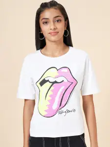 Coolsters by Pantaloons Girls Self Design T-shirt