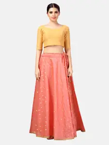 Studio Shringaar Woven Design Maxi Skirts