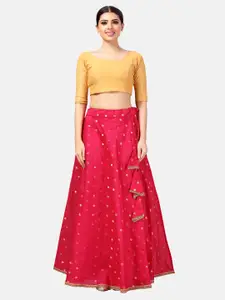 Studio Shringaar Woven Design Maxi Skirt