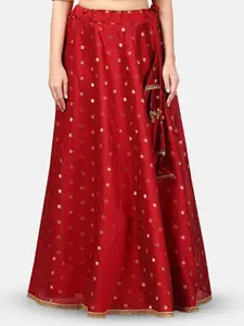 Studio Shringaar Woven Design Maxi Skirt