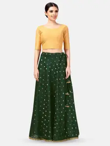 Studio Shringaar Woven Design Maxi Skirt