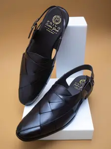 PRIVO by Inc.5 Leather Shoe-Style Sandals