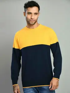 SQUIREHOOD Colourblocked Cotton Pullover