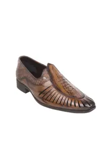 Mochi Men Textured Leather Mojaris