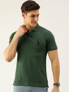 PORTBLAIR Polo Collar Embroidered T-shirt