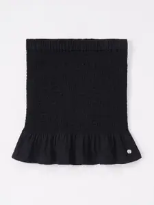 edheads Girls Pure Cotton Smoked Mini Skirt