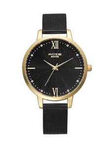 Sonata Women Poze Embellished Analog Watch SP80019KM01W