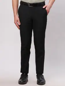 Park Avenue Slim Fit Mid-Rise Formal Trousers