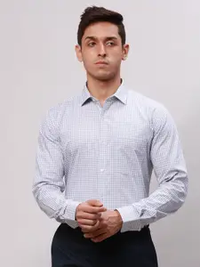 Park Avenue Slim Fit Checked Cotton Formal Shirt