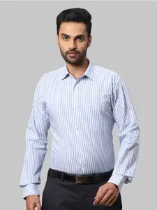 Park Avenue Vertical Striped Cotton Slim Fit Opaque Formal Shirt