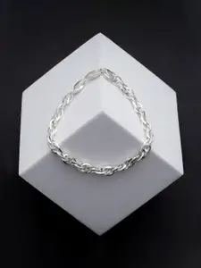 ORIONZ Men Sterling Silver Wraparound Bracelet