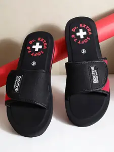 DOCTOR EXTRA SOFT Women Orthopedic Sliders With Velcro Strap