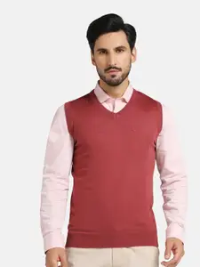 Blackberrys V-Neck Acrylic Sweater Vest