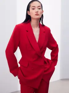 H&M Double-Breasted Blazer