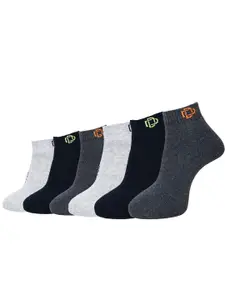 Dollar Socks Men Pack Of 6 Ankle-Length Socks