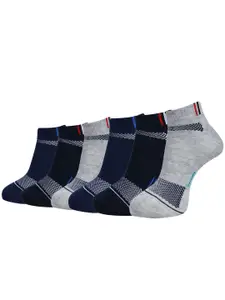 Dollar Socks Men Pack Of 6 Assorted Ankle Length Socks