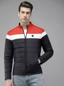 Van Heusen Colourblocked Reversible Rapid-Dry Padded Jacket