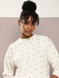 Kook N Keech Printed Pure Cotton Sweatshirt