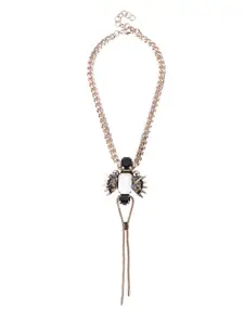 Rhea Crystals Minimal Necklace