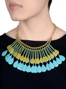 Rhea Rhodium-Plated Necklace