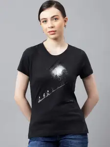 Woodland Graphic Printed Pure Cotton T-shirt