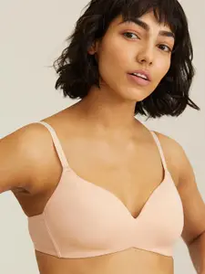 Nykd Medium Coverage Lightly Padded Modal T-shirt Bra With All Day Comfort