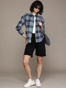 Roadster Women Tartan Checked Cotton Casual Shirt