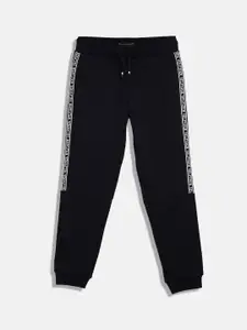 Tommy Hilfiger Boys Mid Rise Pure Cotton Joggers