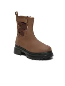 VALIOSAA Women Heeled Mid-Top Regular Boots