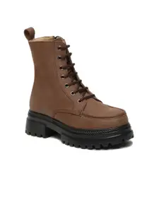 VALIOSAA Women Heeled Mid-Top Regular Boots