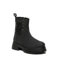 VALIOSAA Women Heeled Mid-Top Regular Boots