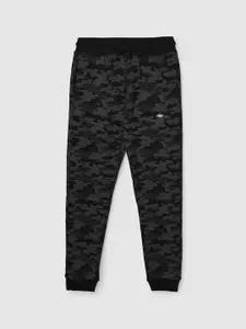 max Boys Mid Rise Abstract Printed Joggers