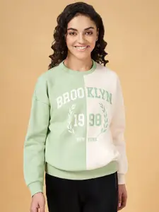 Ajile by Pantaloons Typography Printed Cotton Pullover