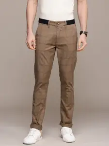 Nautica Men Checked Slim Fit Trousers