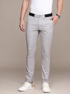 Nautica Men Checked Slim Fit Trousers