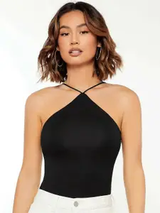 Slyck Halter Neck Fitted Top