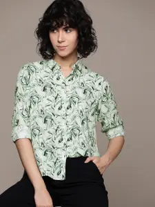 The Roadster Lifestyle Co. Women Printed Casual Shirt