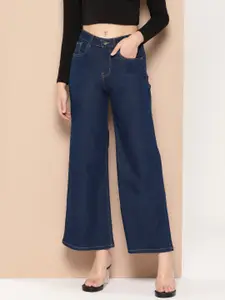 Chemistry Women Wide Leg High-Rise Stretchable Jeans