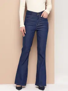 Chemistry Women Flared High-Rise Stretchable Jeans