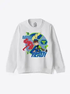 YK Warner Bros Boys Ben 10 Printed Sweatshirt