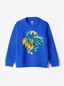 YK Warner Bros Boys Batman Printed Sweatshirt