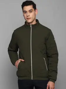 Allen Solly Mock Collar Pure Cotton Bomber Jacket
