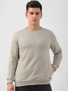Peter England Casuals Round Neck Sweatshirt