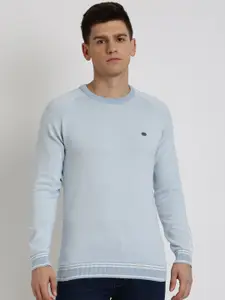 Peter England Casuals Round Neck Cotton Sweatshirt