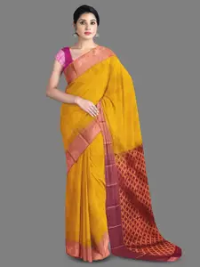The Chennai Silks Floral Woven Design Kanjeevaram Saree