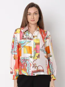 Vero Moda Abstract Printed Casual Shirt