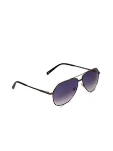 Tommy Hilfiger Men Aviator Sunglasses With UV Protected Lens TH 9081 Gunbkgr-35 C2 61 S