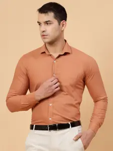 JADEBERRY Standard Spread Collar Long Sleeves Cotton Formal Shirt