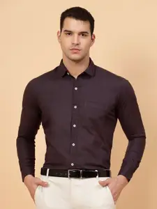 JADEBERRY Standard Spread Collar Long Sleeves Cotton Formal Shirt